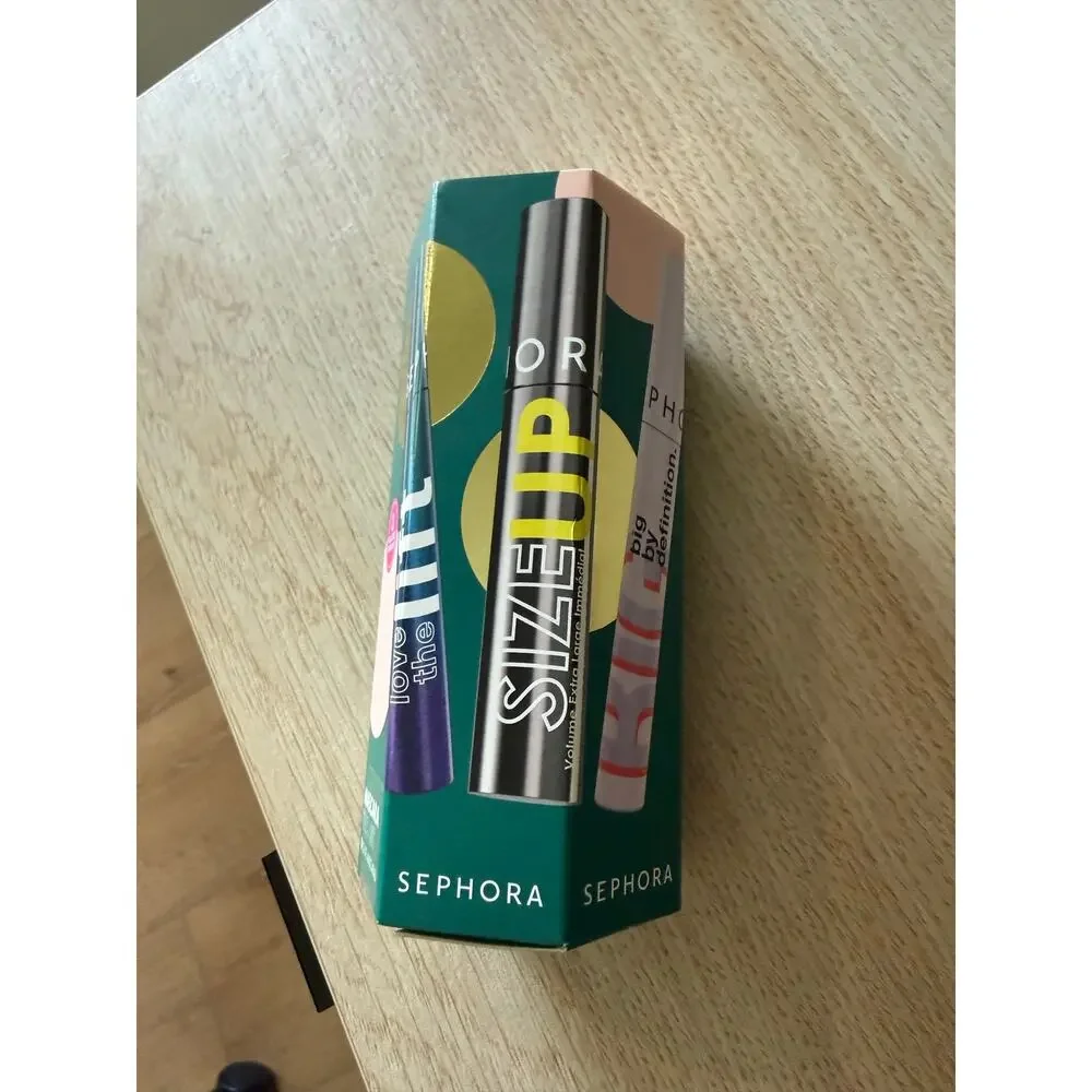 New Sephora Favorites Limited Edition Mascara Trio Full Size Set Size Up Lift